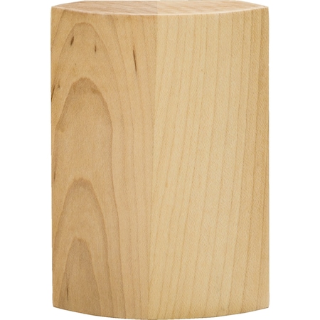 Hardware Resources Rubberwood, 4" H, 2-11/16" W, Unfinished TB3-POP